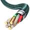 Cablu 3 in 1 Mcdodo CA-8881 90 Degree Lightning / MicroUSB / Type-C 3A 1.2m Verde