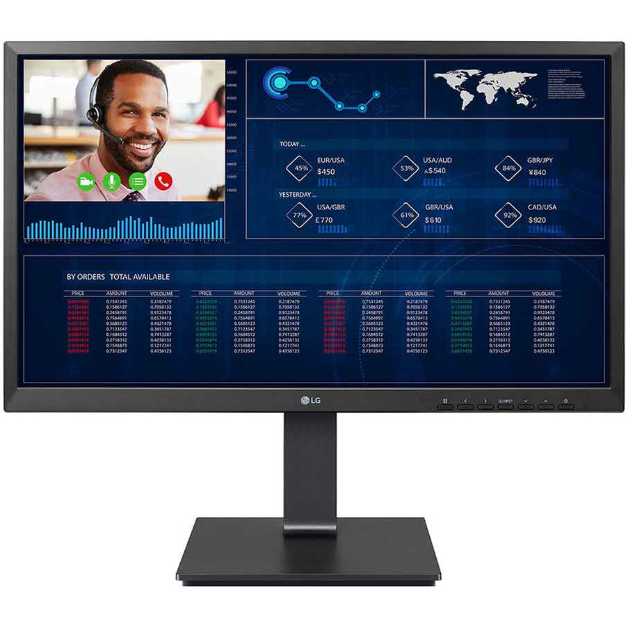 Sistem All in One 24CN650W 23.8inch FHD Intel Celeron J4105 8GB 128GB SSD Windows 10 IoT Black