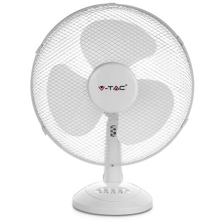 Ventilator de birou 12inch 40W White