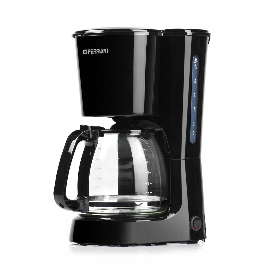Cafetiera Cafe de Lux 800W 1.5 litri Negru