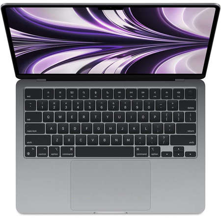 Laptop MacBook Air 2022 13.6 inch Apple M2 8Core CPU 10Core GPU 8GB RAM 512GB SSD RO layout macOS Space Gray