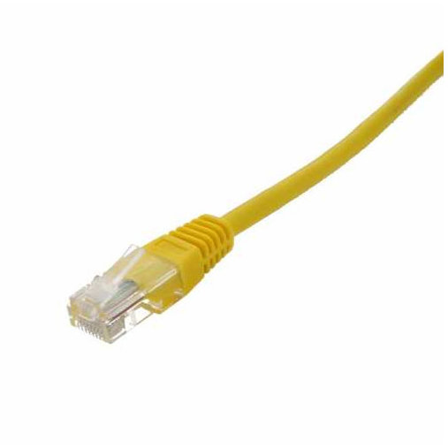 Patchcord UTP Cat5e 10m Galben