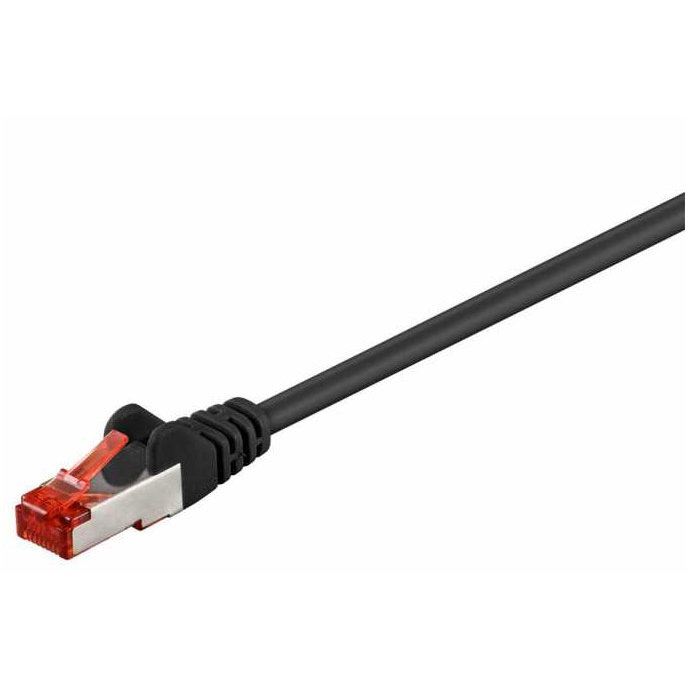 Patchcord S/FTP Cat6 2m Negru