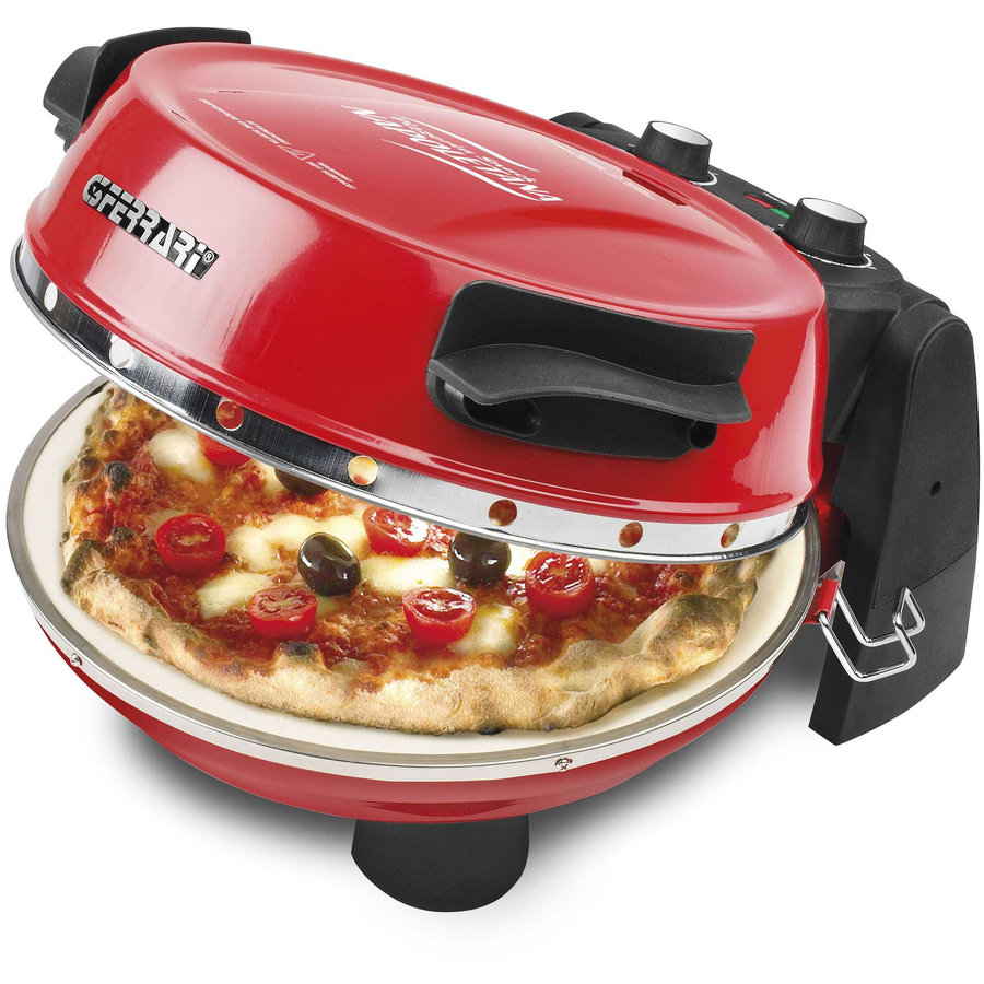 Aparat electric pentru copt Pizza Pizzeria Snack Napoletana 1200W 31cm Rosu