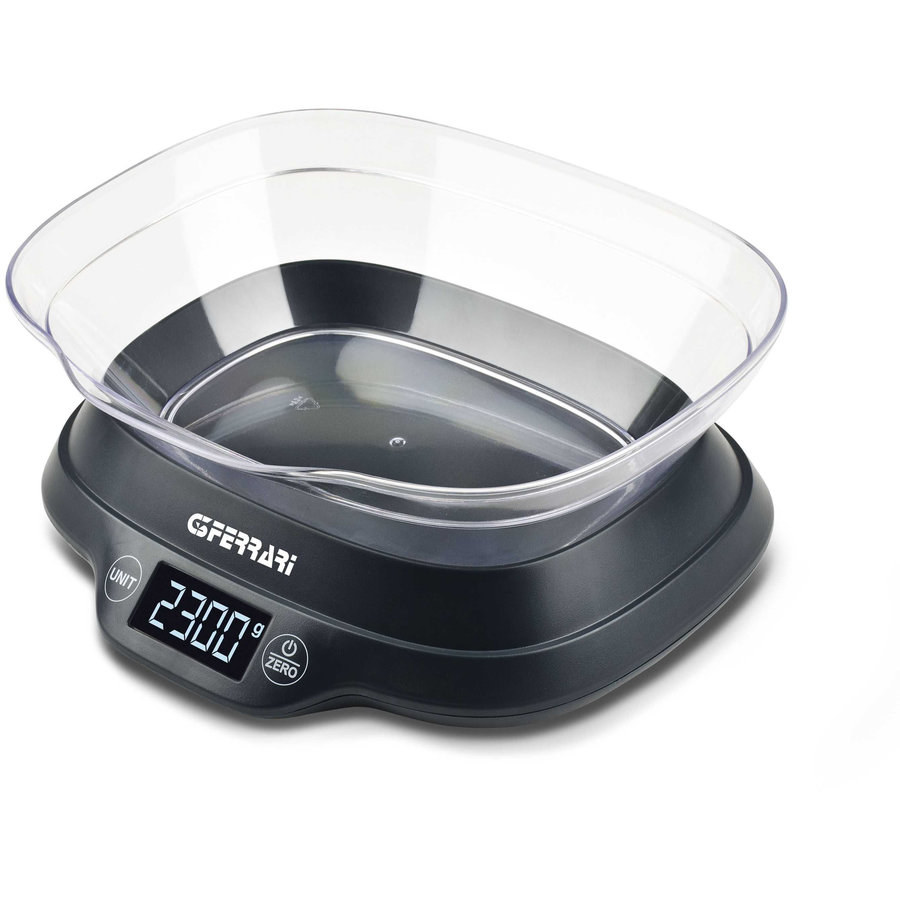 Cantar de bucatarie cu bol G20093 Ginny 5kg Negru