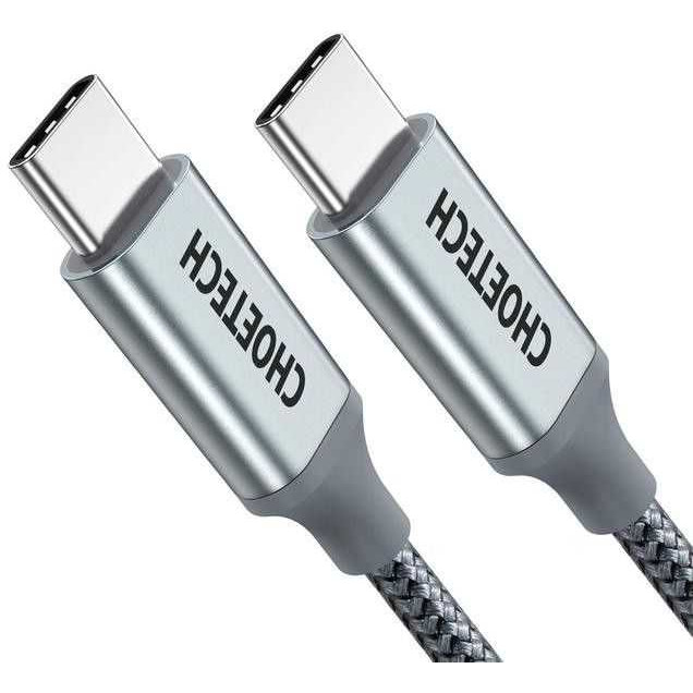 Cablu XCC1002 USB-C la USB-C PD 100W 1.8m Gri
