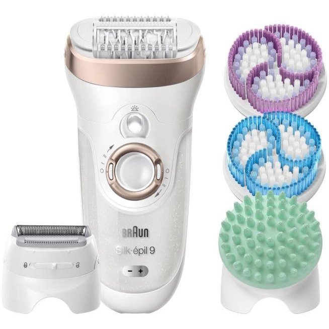 Epilator Wet&Dry 40 pensete 2 viteze White Gold
