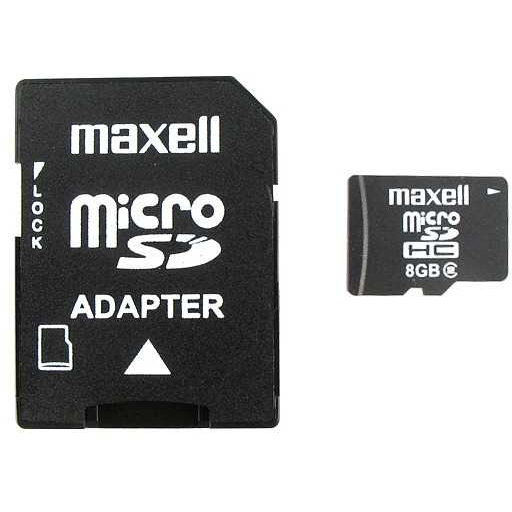 Card de memorie 8GB Clasa 10 + Adaptor SD