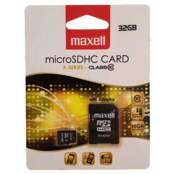 Card de memorie 32GB Clasa 10 + Adaptor SD