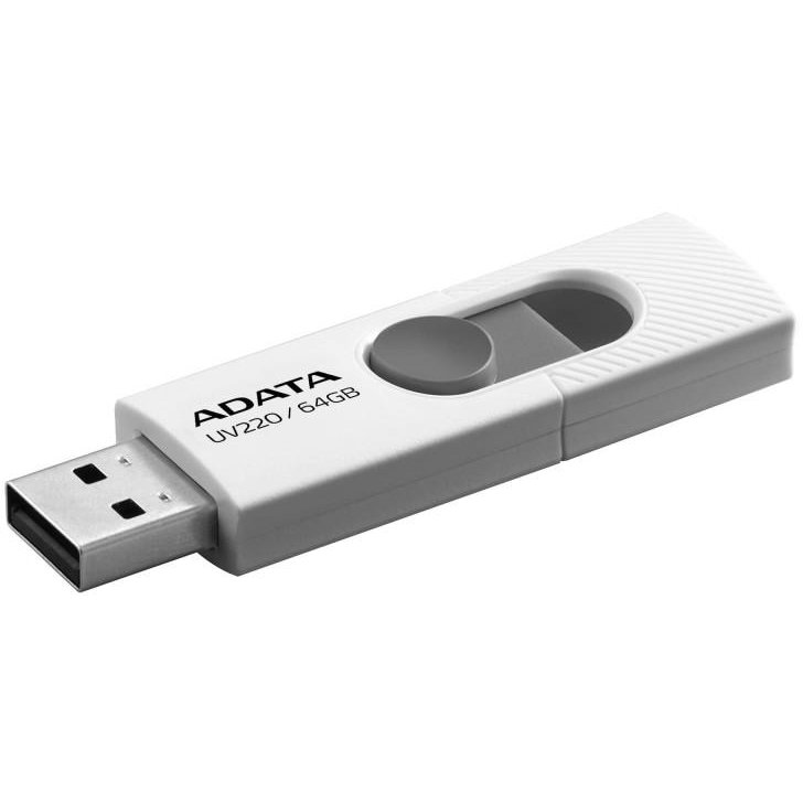 Memorie USB UV220 64GB USB 2.0 White Grey