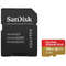 Card Sandisk Extreme PLUS R200/W90 microSDXC 128GB UHS-I U3 A2 Clasa 10 cu adaptor SD