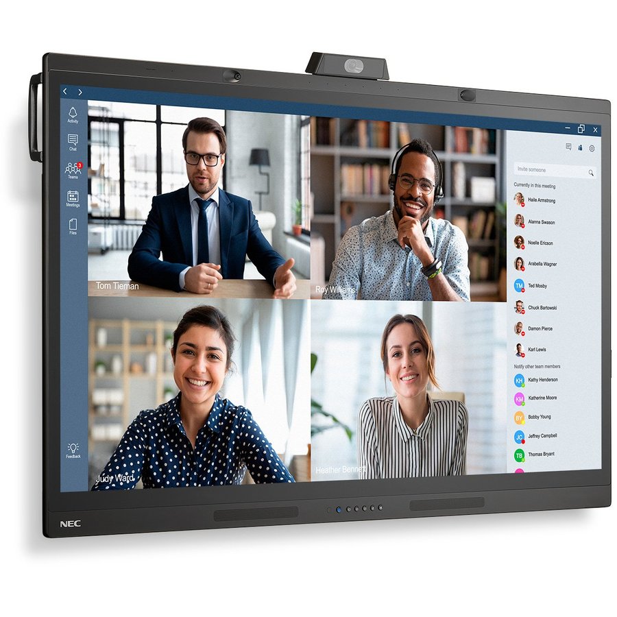 Monitor Conferinta NEC WD551 55inch 8ms UHD Black — imaginea 3