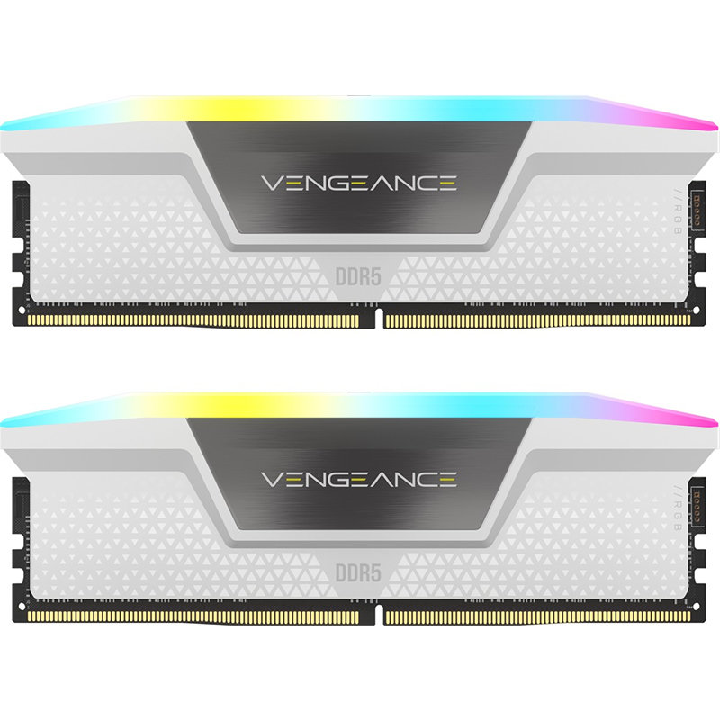 Memorie Vengeance RGB White 32GB (2x16GB) DDR5 6200MHz CL36 1.30V Dual Channel Kit