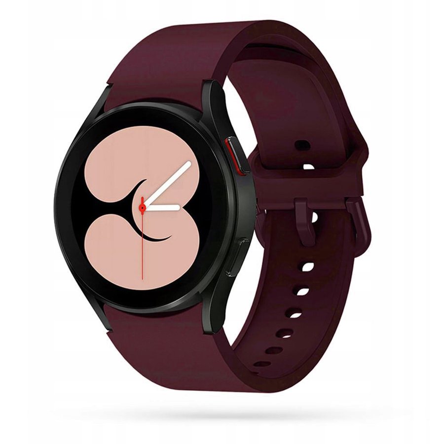 Curea Smartwatch compatibila cu Samsung Galaxy Watch 4/5/5 Pro/6 40/42/44/45/46mm Bordo