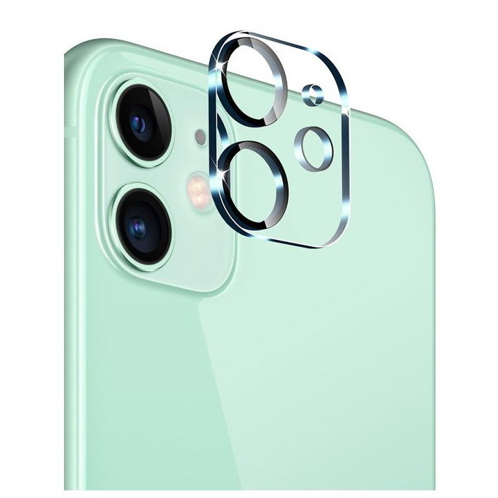 Folie protectie Folie sticla camera foto HOFI Cam Pro compatibila cu iPhone 11 Clear