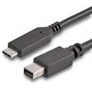 USB-C - Mini DisplayPort 1.8m Black