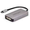 Adaptor StarTech USB-C - DVI-I 15.2m Grey