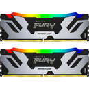 FURY Renegade RGB Silver 32GB (2x16GB) DDR5 6400MHz CL32 Dual Channel Kit