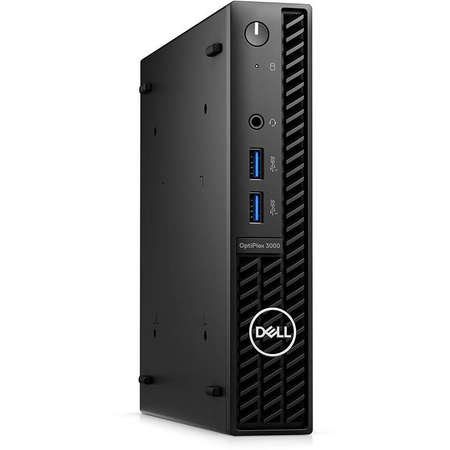 Sistem desktop Dell OptiPlex 3000 MFF Intel Core i5-12500T 16GB DDR4 512GB SSD Windows 11 Pro 3Yr ProS NBD Black