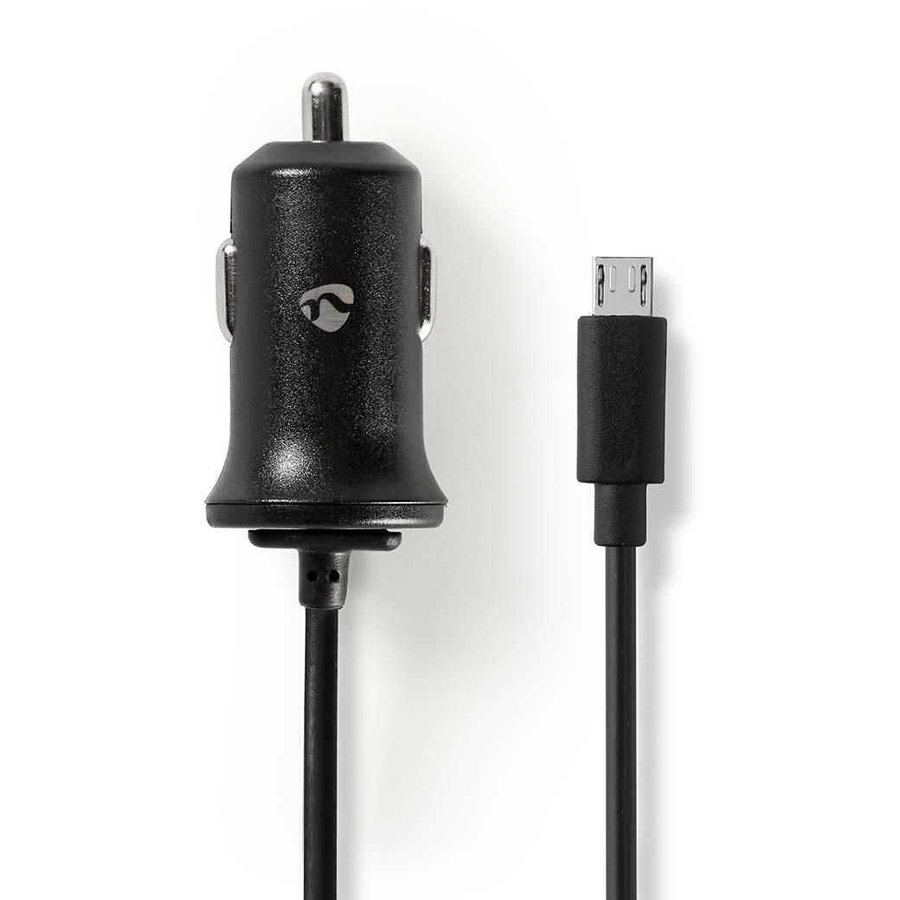 Incarcator Auto CCHAM240ABK MicroUSB 2.4A Negru