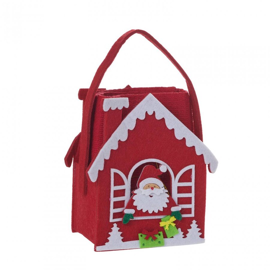 Prosop Bucatarie cu Gentuta 38x64cm Red