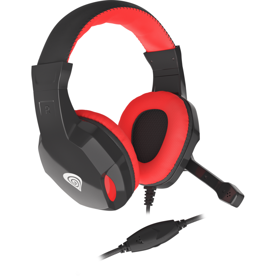 Casti Gaming Argon 100 Black Red