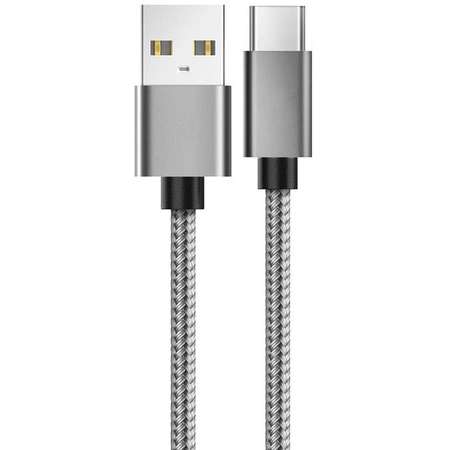 Cablu Lemontti USB la Type-C 1.5m Gri