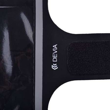 Husa Devia Armband Slim-Fit Universala pana la 5 Inch Black