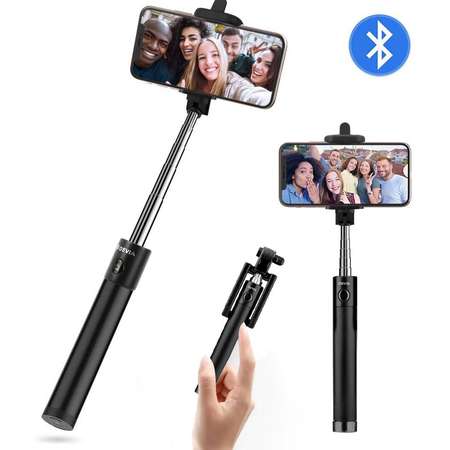Suport Selfie Stick Devia Universal Bluetooth Negru