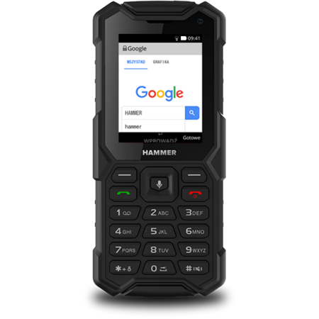 Telefon mobil Resigilat  Hammer 5 Smart Ecran 2.4inch Dual SIM LTE Baterie 2500mAh Black