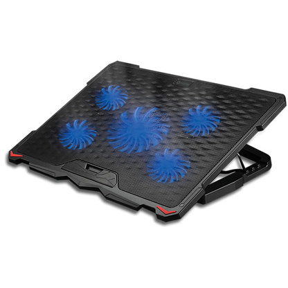 Cooler COOLING PAD LAPTOP 5 FANS 2 USB