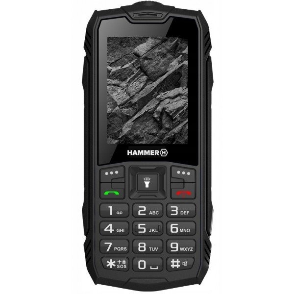 Telefon mobil Hammer Rock Black