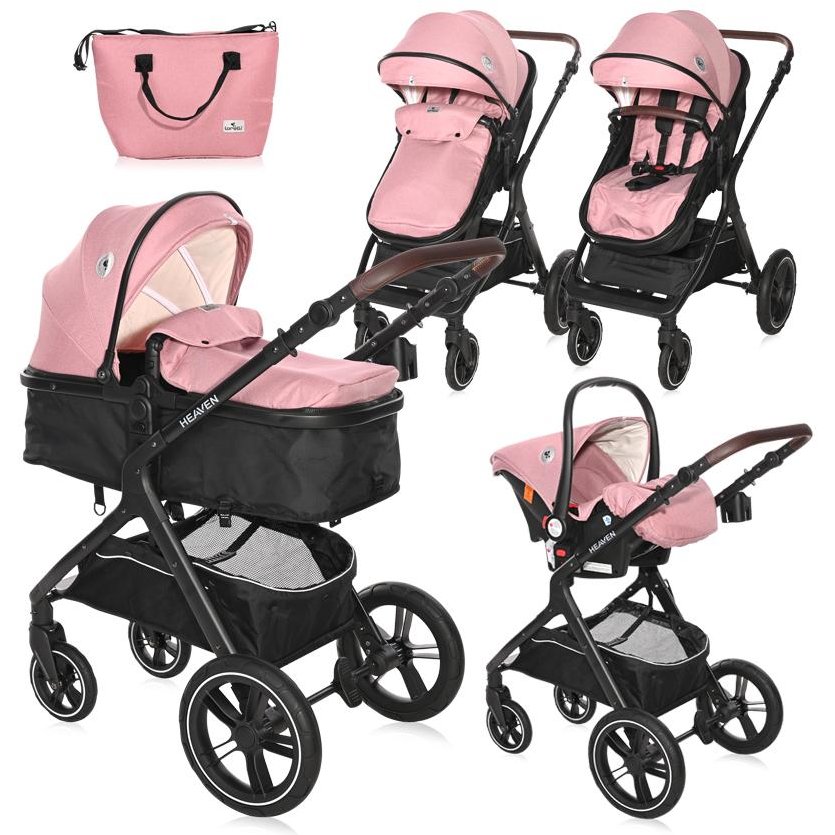 Carucior copii Heaven Pink