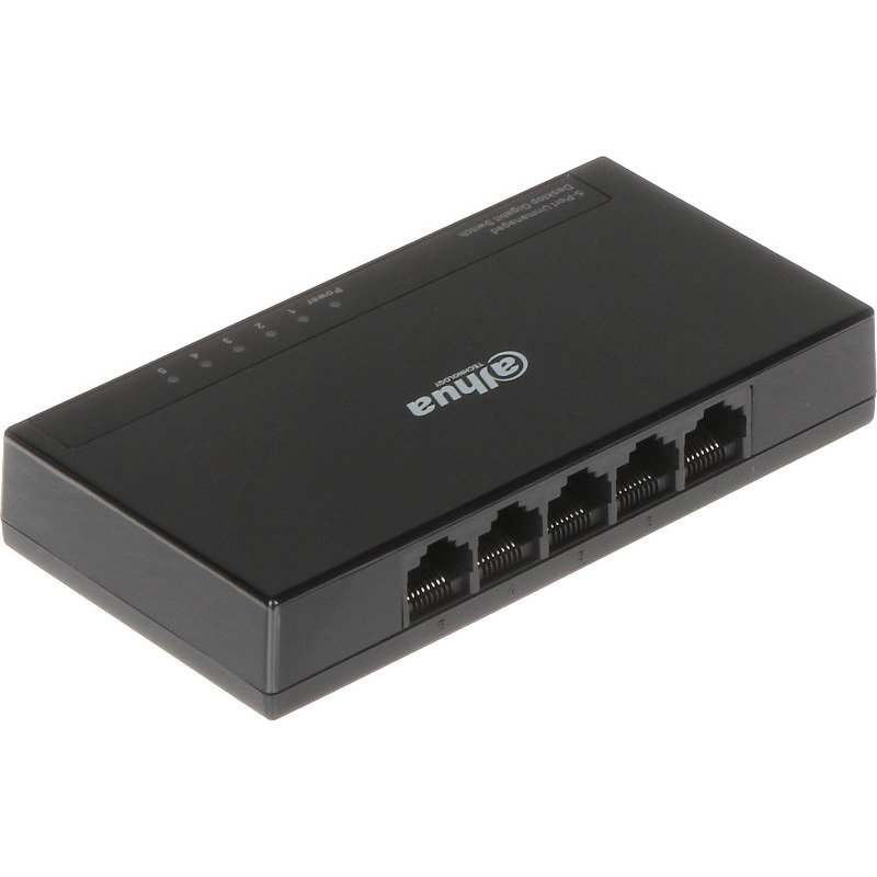 Switch PFS3005-5GT-L Capacitate 10Gbps 5x RJ45 Black