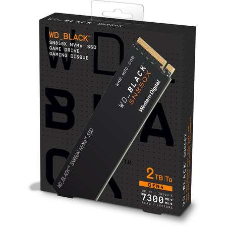 SSD WD Black SN850X 2TB NVMe PCIe Gen4 x4 M.2 ITGalaxy.ro