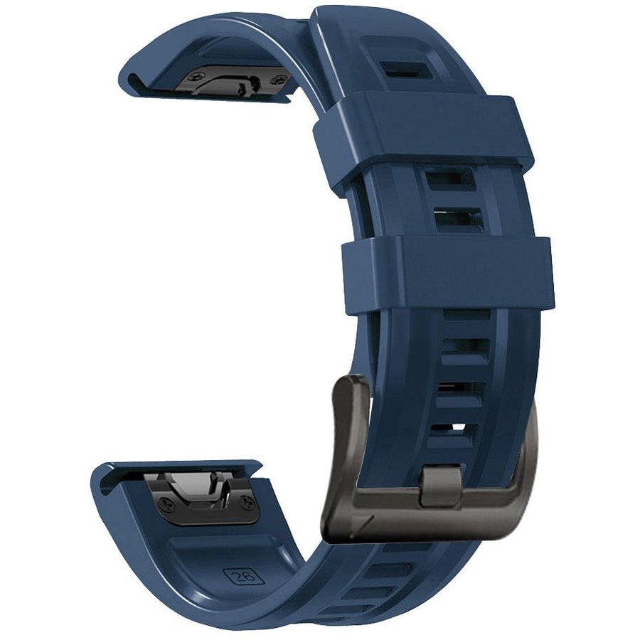 Accesoriu smartwatch Iconband compatibila cu Garmin Fenix 5/6/6 Pro/7 Navy Blue