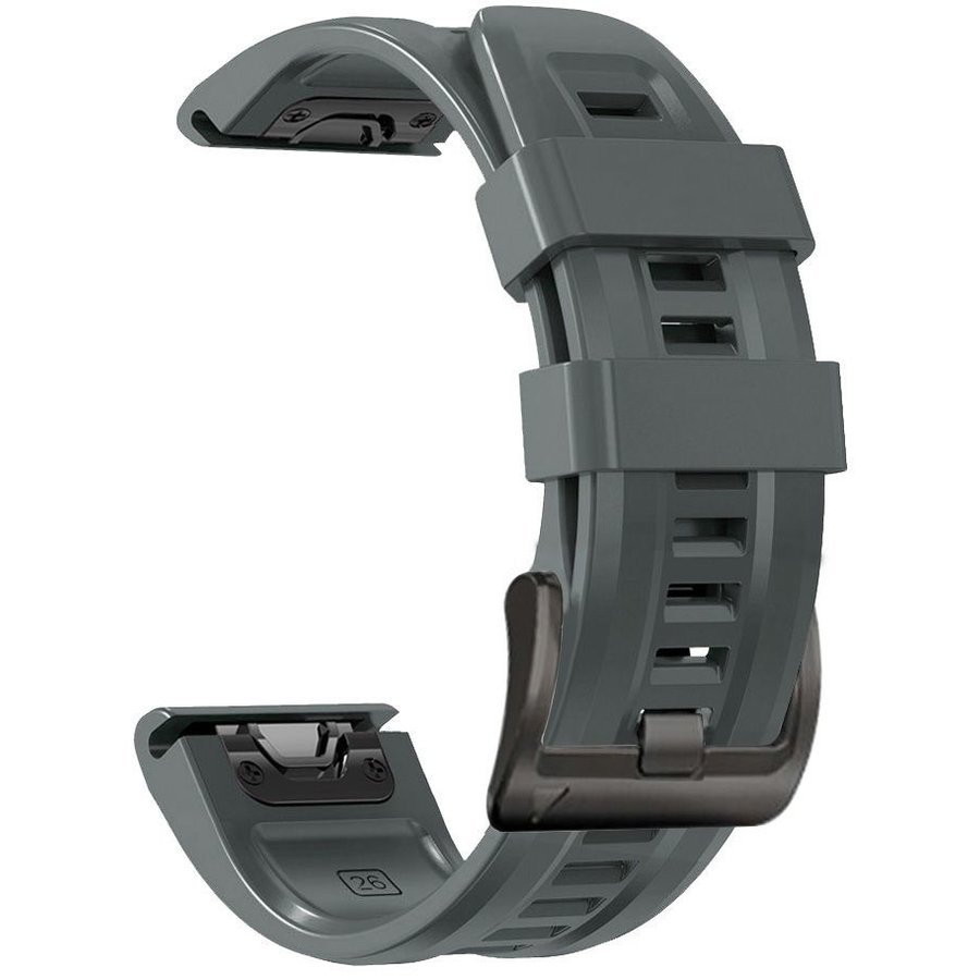 Accesoriu smartwatch Iconband compatibila cu Garmin Fenix 5/6/6 Pro/7 Grey