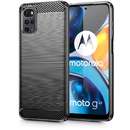 TPUCARBON compatibila cu Motorola Moto G22/E32/E32s Black