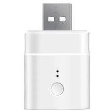 Adaptor Smart Sonoff Micro USB Control Vocal și Prin Aplicație 5V WiFi Alb — imaginea 4