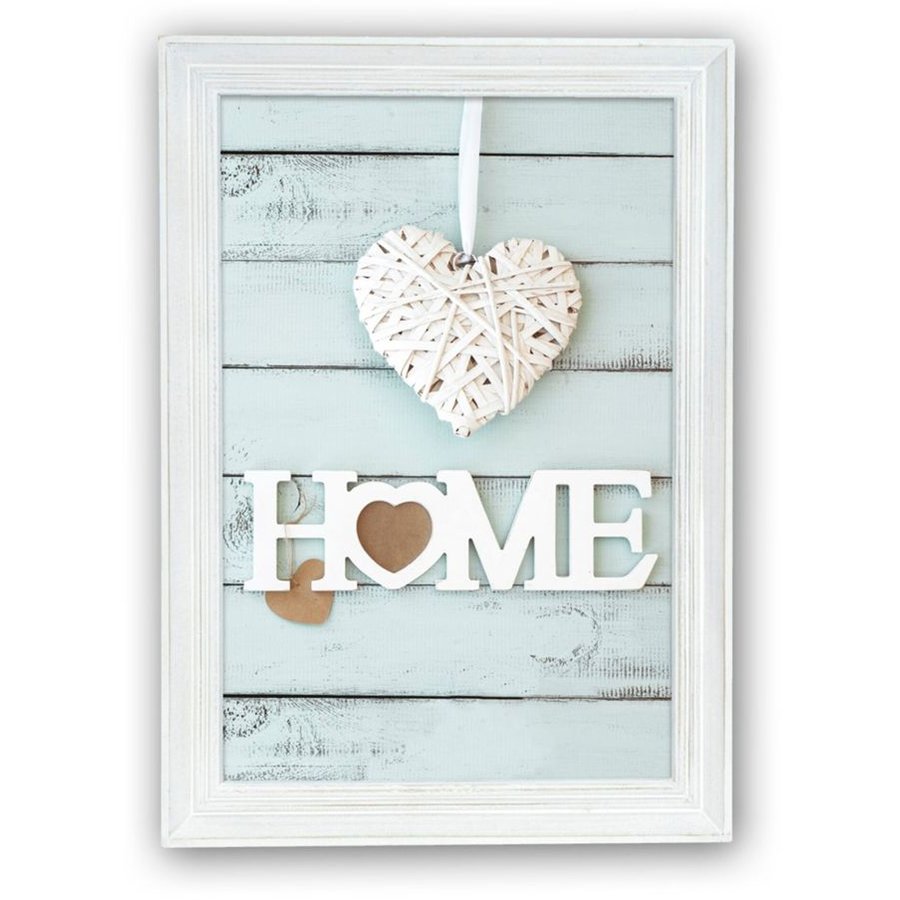 Rama foto Vintage 10x15cm Wood White