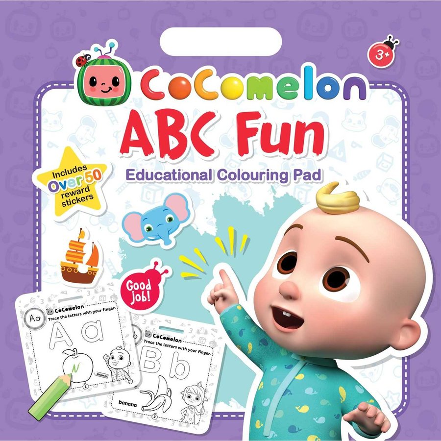 Bloc de Colorat Cocomelon ABC