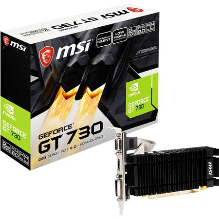 Placa video MSI GeForce GT 730 LP 2GB GDDR3