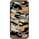 Camouflage Pattern Portocalie pentru Apple iPhone XR