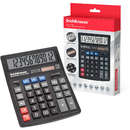 Calculator de birou Erich Krause LCD 12 cifre Black