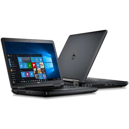Laptop Dell Refurbished Latitude E5450 HD 14 inch Intel Core i5-5300U 8GB 500GB HDD Windows 10 Home Black
