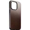 Modern Leather MagSafe compatibila cu iPhone 14 Pro Brown
