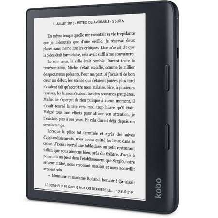 Kobo Sage 32GB 8インチ eBook reader Kobo Sage E-ink 8inch 32GB Wi-Fi Negru ITGalaxy.ro