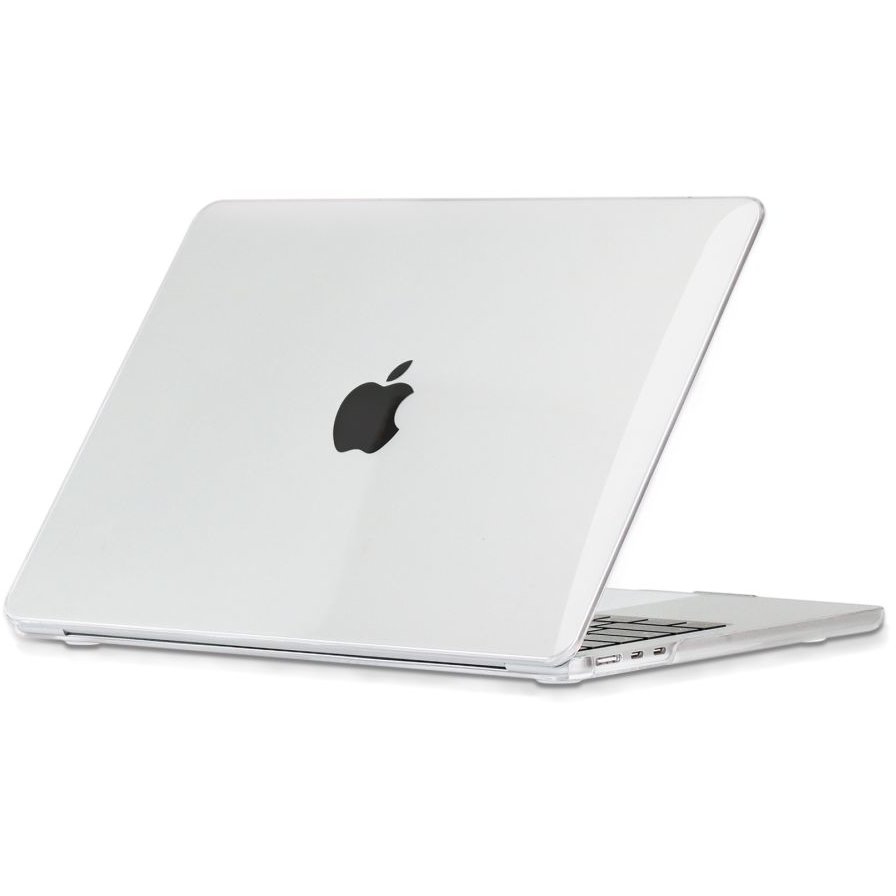 Smartshell compatibila cu MacBook Air 13 inch 2022 Crystal Clear