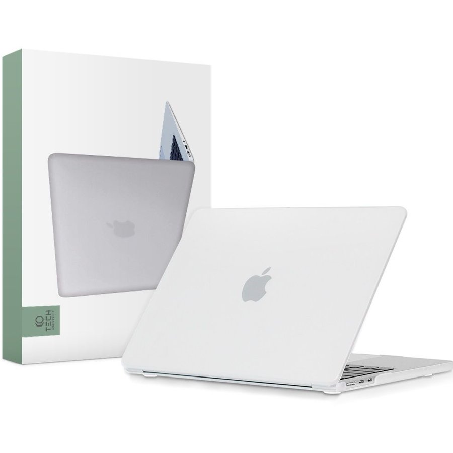 Carcasa Smartshell Matte Clear Compatibila cu MacBook Air 13Inch 2022 Transparent Mat