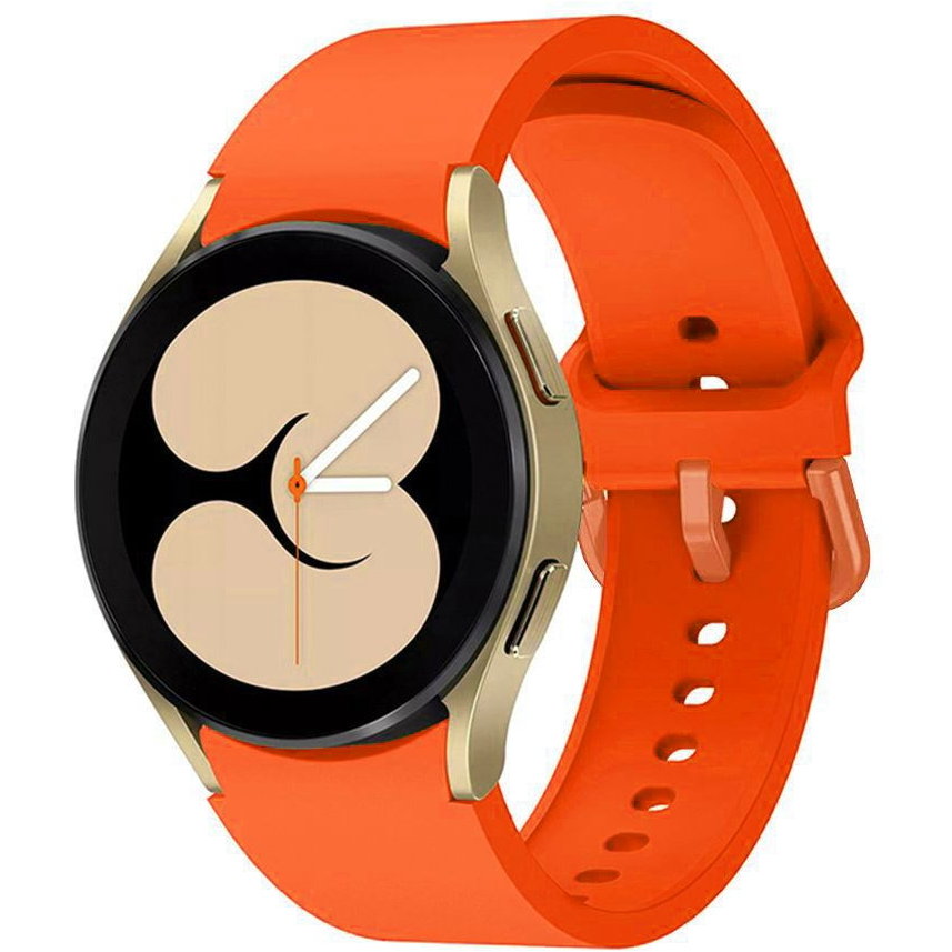Accesoriu smartwatch Icon compatibila cu Samsung Galaxy Watch 4/5/5 Pro 40/42/44/45/46mm Orange